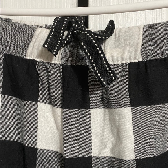 Plaid flannel & gray cotton casual lounge pajama sleep pants & shirt top size 2X - Picture 5 of 11